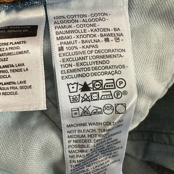 Levi’s 505 Jeans Size 31 x 30 Faded Classic Straight Leg - Picture 10 of 11